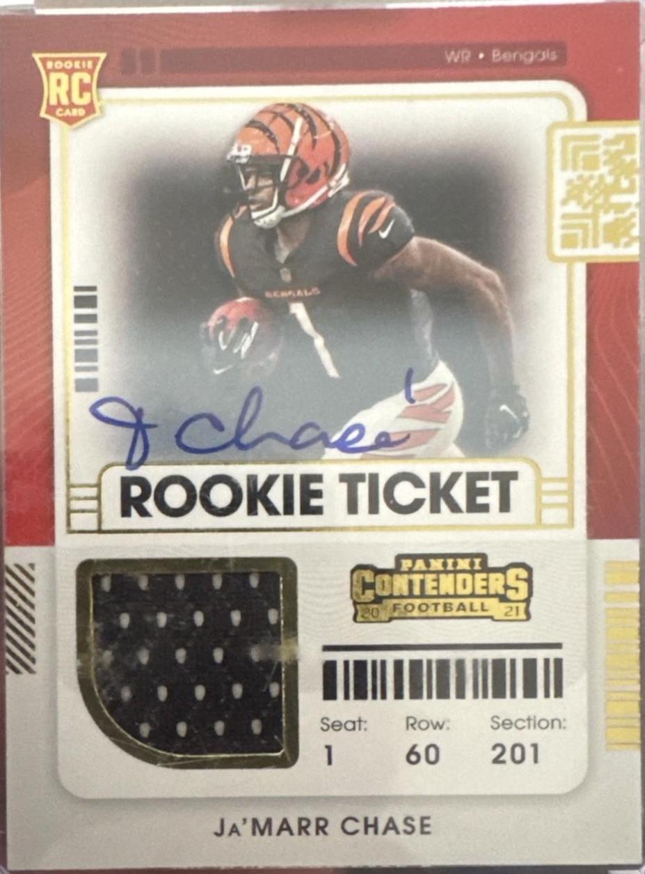 Ja'Marr Chase [Red] #RTS-JMC