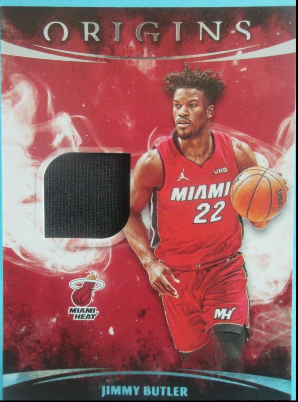 Jimmy Butler #OM-JBT Basketball Cards 2021 Panini Origins Memorabilia