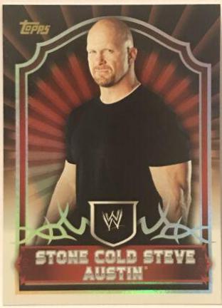 Stone Cold Steve Austin #63 Wrestling Cards 2011 Topps WWE Classic