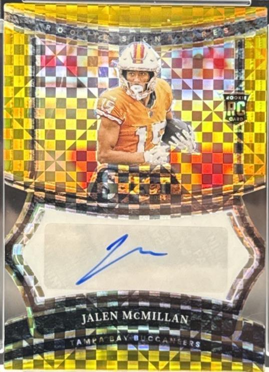 Jalen McMillan [Gold Die-Cut] #RSP-JMN