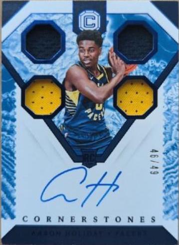 Aaron Holiday [Rookie Autograph Relics] #171