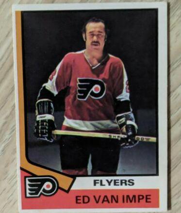 Ed Van Impe #85 1974-75 O-Pee-Chee Hockey