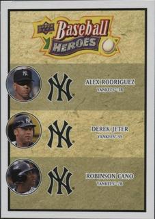 Alex Rodriguez, Derek Jeter, Robinson Cano