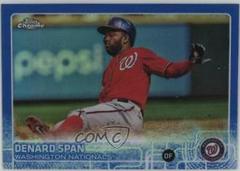Denard Span [Refractor] #8 Baseball Cards 2015 Topps Chrome Prices