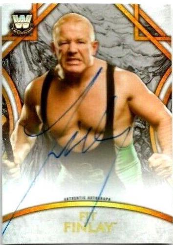 Fit Finlay #A-FF Wrestling Cards 2018 Topps Legends of WWE Autographs