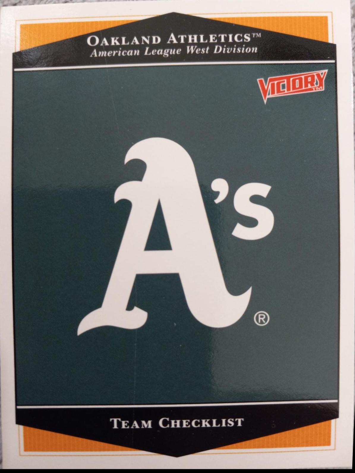 Oakland Athletics #277 1999 Upper Deck Victory Baseball