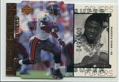 Warrick Dunn [Bronze Die Cut] #S28 Football Cards 1998 Upper Deck Super Powers Prices