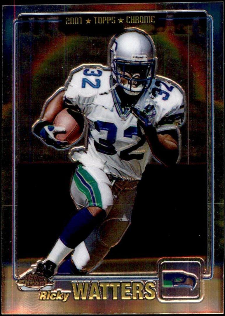 Ricky Watters #16 Football Cards 2001 Topps Chrome