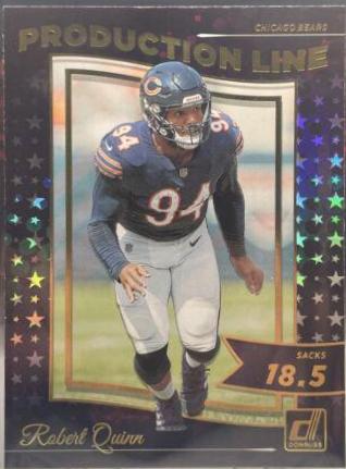Robert Quinn #PRD-17 Football Cards 2022 Panini Donruss Production Line