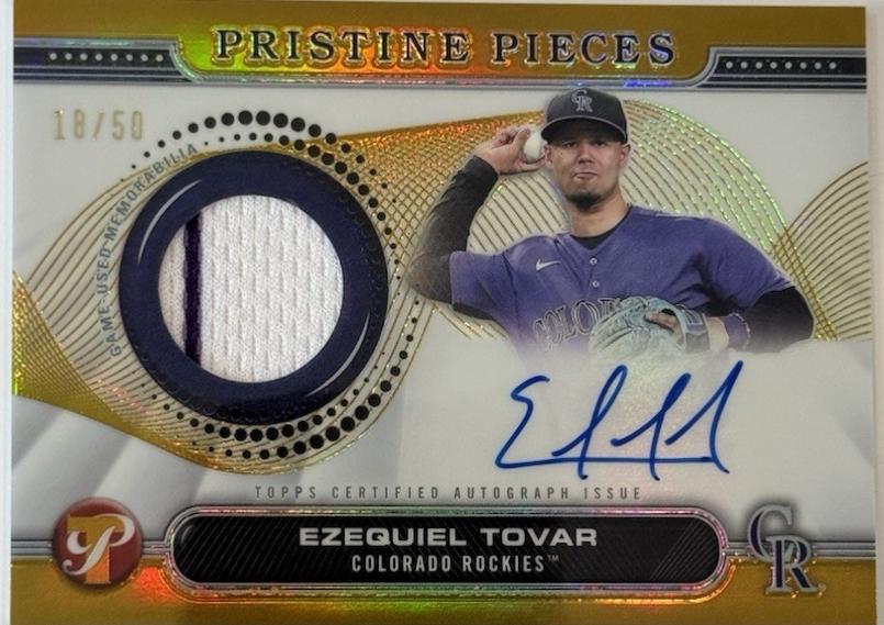 Ezequiel Tovar [Gold Refractor] #PPAR-ET