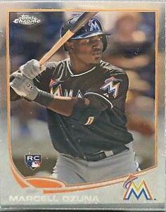 Marcell Ozuna #MB-35 Baseball Cards 2013 Topps Chrome Update