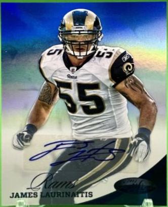 James Laurinaitis [Mirror Blue Autograph] #147
