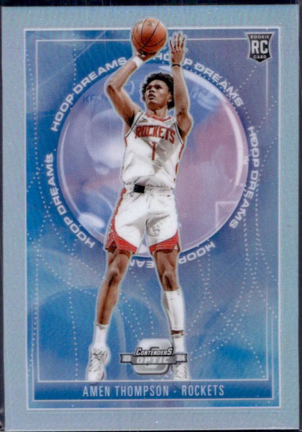 Amen Thompson #8 Basketball Cards 2023 Panini Contenders Optic Hoop Dreams