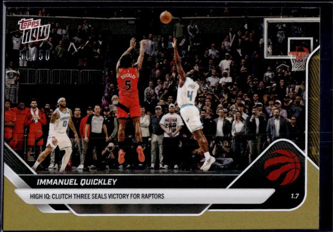Immanuel Quickley [Gold] #117