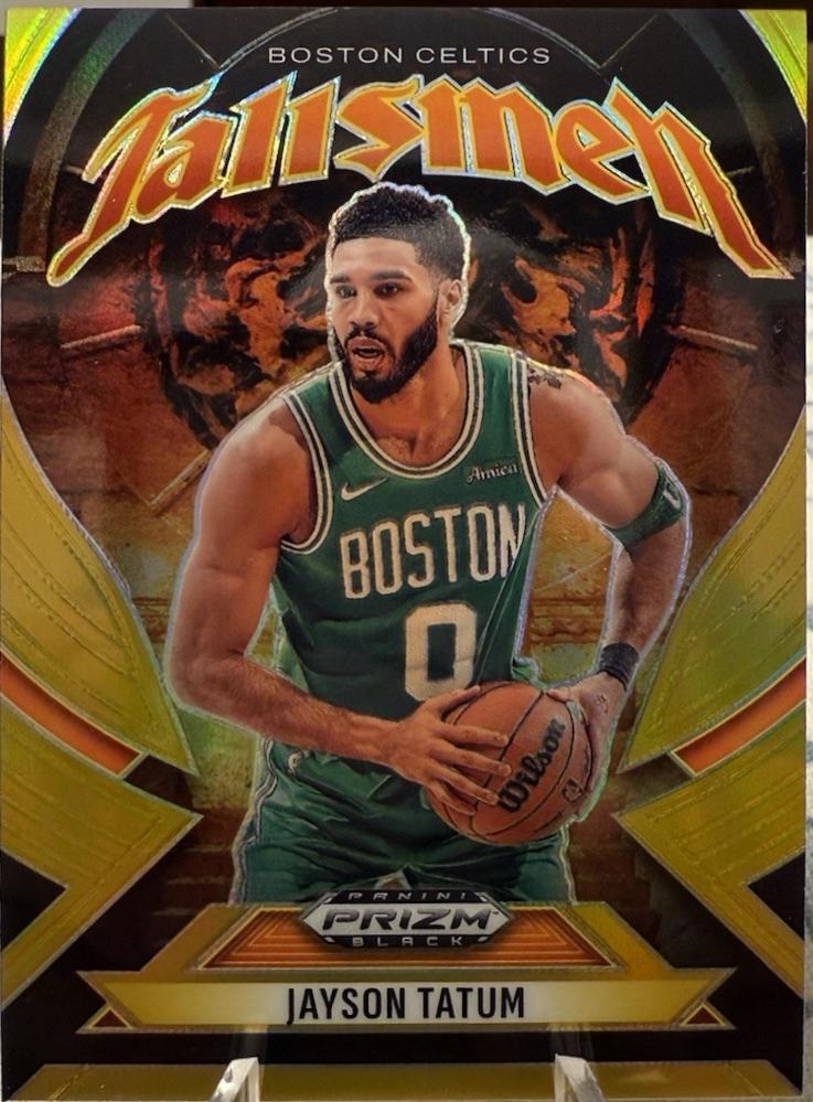 Jayson Tatum [Gold] #5 Prices | 2024 Panini Prizm Black Talismen