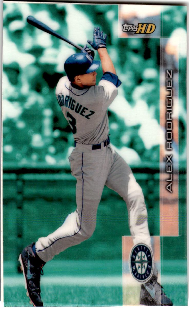 Alex Rodriguez #110 2001 Topps HD Baseball