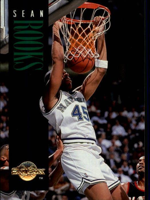 Sean Rooks #39 Basketball Cards 1994 SkyBox Premium