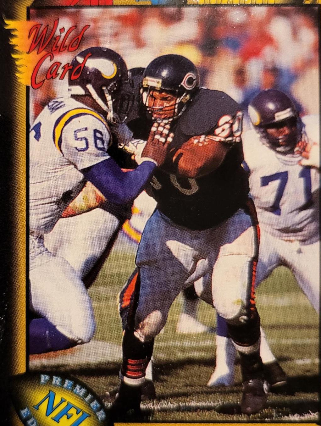 Stan Thomas #66 Football Cards 1991 Wild Card
