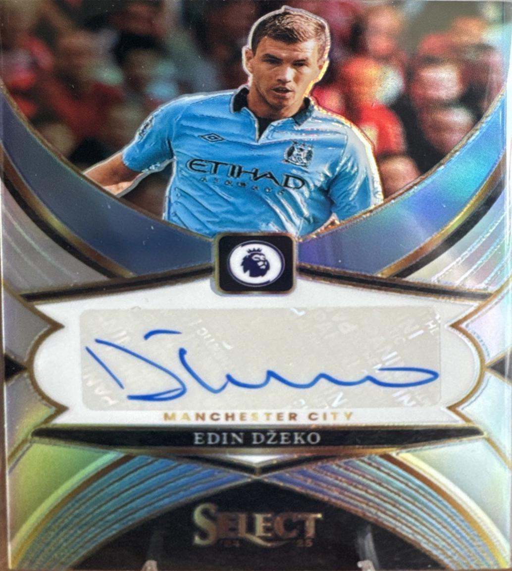 Edin Dzeko #19 2024 Panini Select Premier League Select Signature