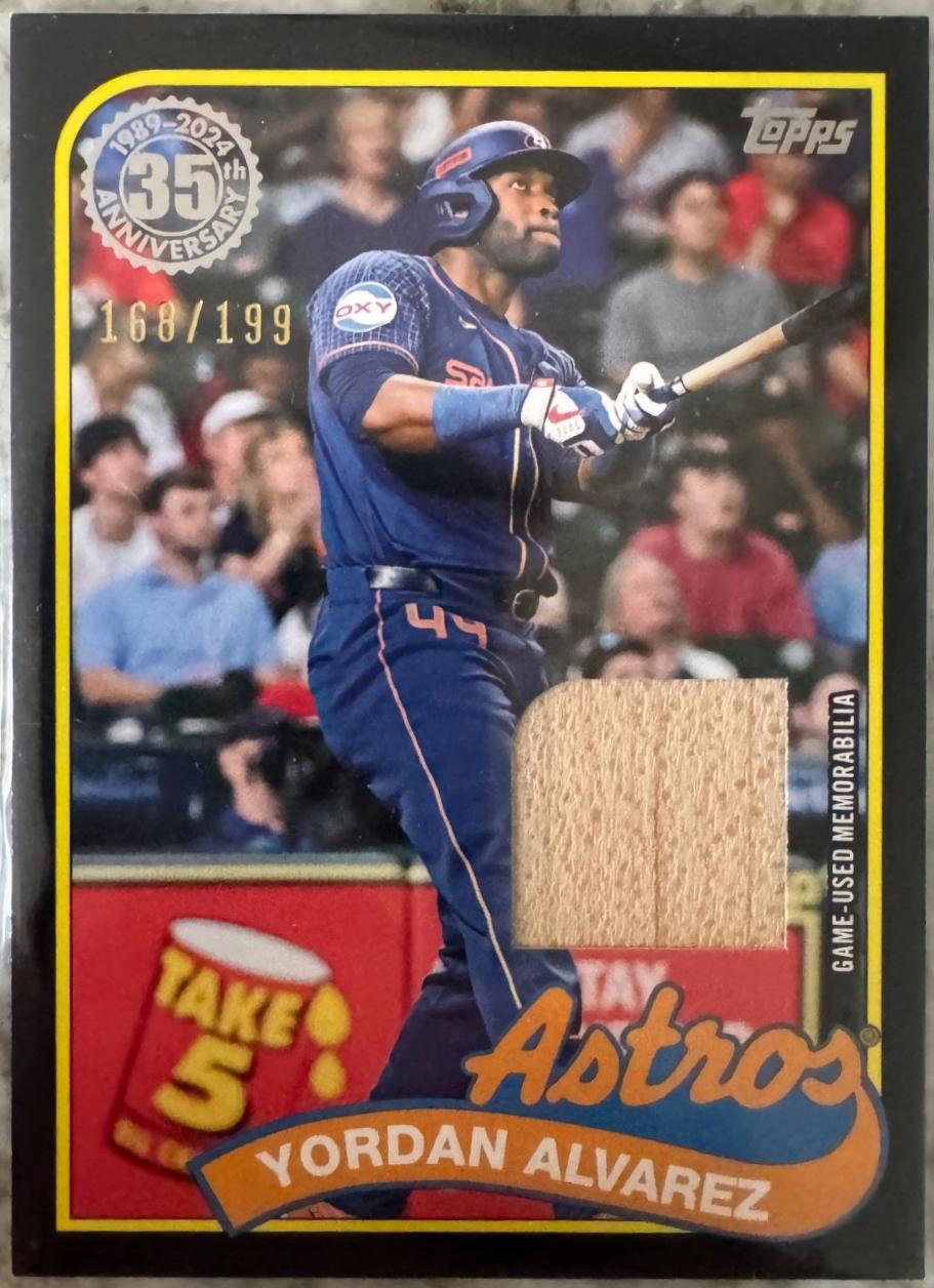 Yordan Alvarez [Black] #89RU-YA