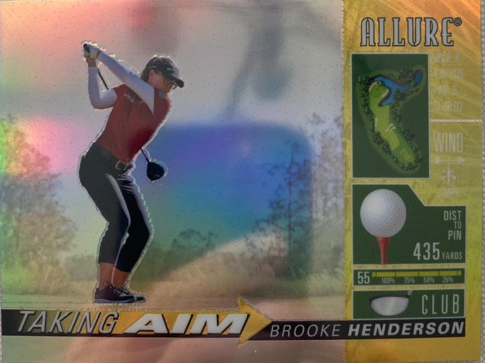 Brooke Henderson [Yellow] #TA-7