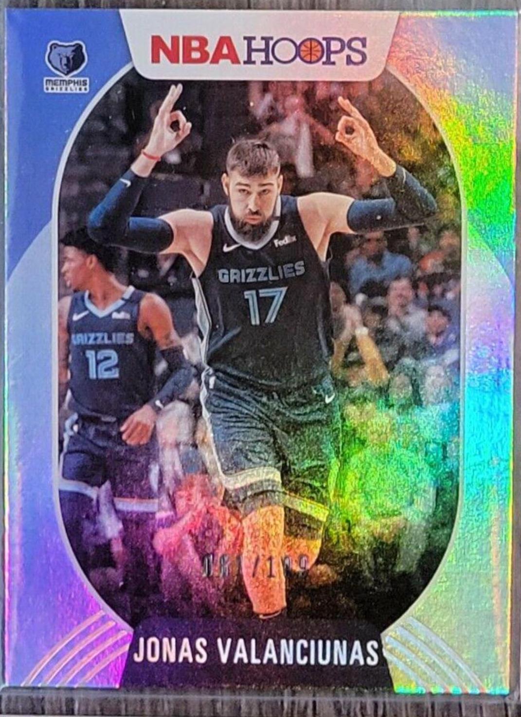 Jonas Valanciunas #29 2020 Panini Hoops Basketball