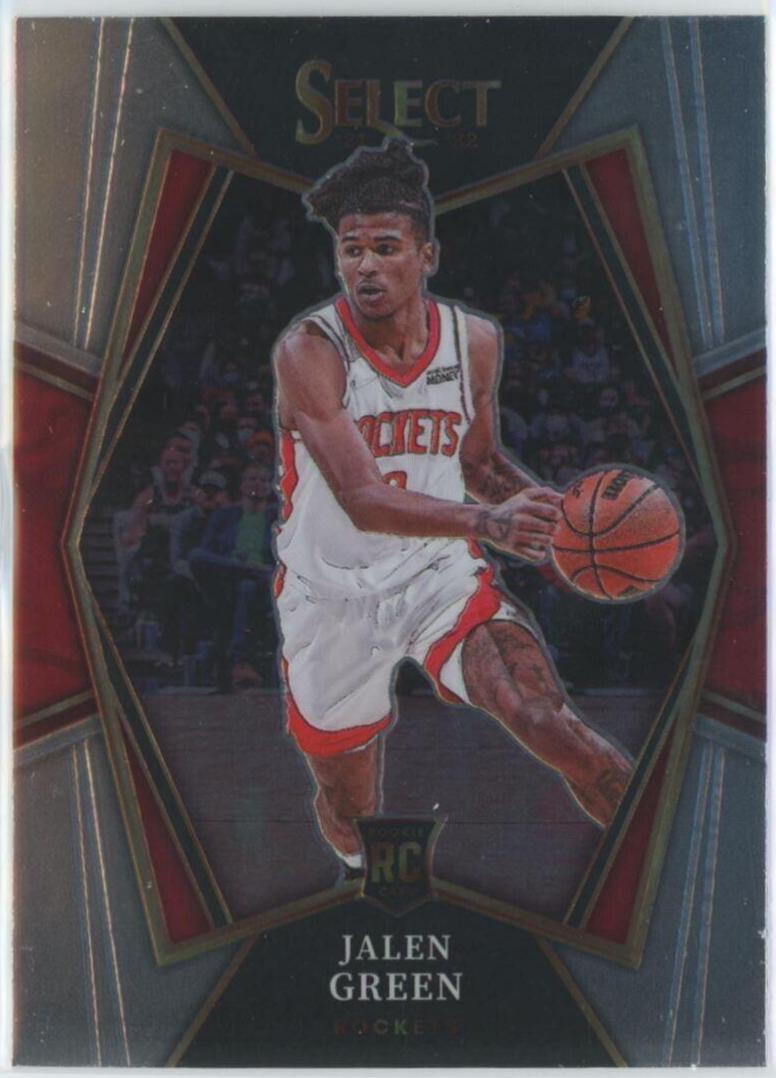 Jalen Green #190 Basketball Cards 2021 Panini Select