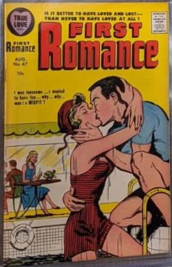 First Romance Magazine #47 (1957) Comic Books First Romance Magazine
