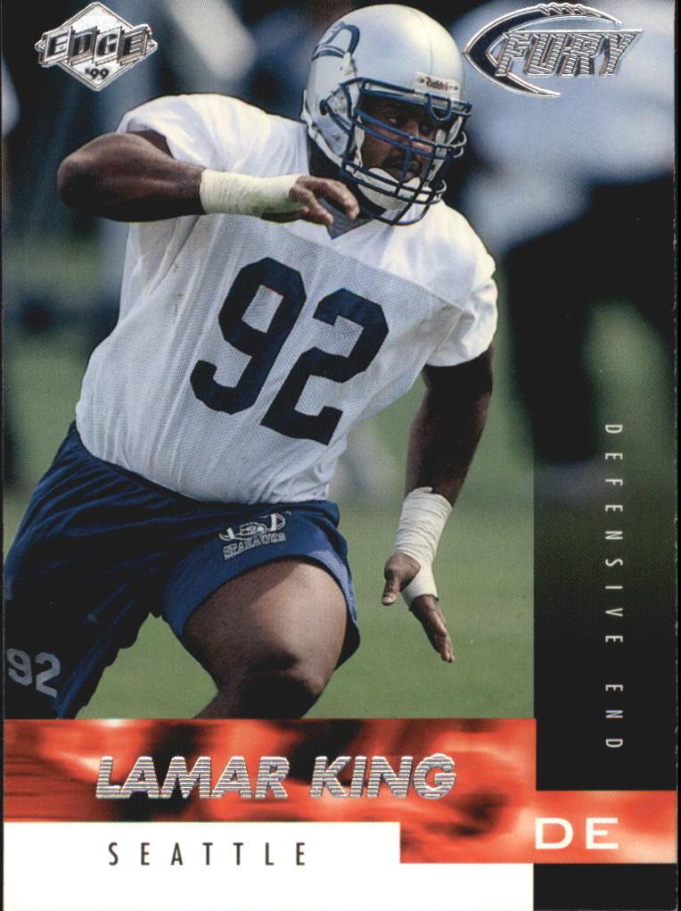 Lamar King #179 Football Cards 1999 Collector's Edge Fury