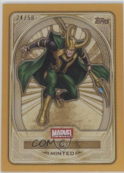Loki [Gold Foil] #80 Prices | Marvel 2025 Topps Mint | Marvel Cards
