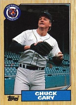 Chuck Cary #171 Baseball Cards 1987 Topps