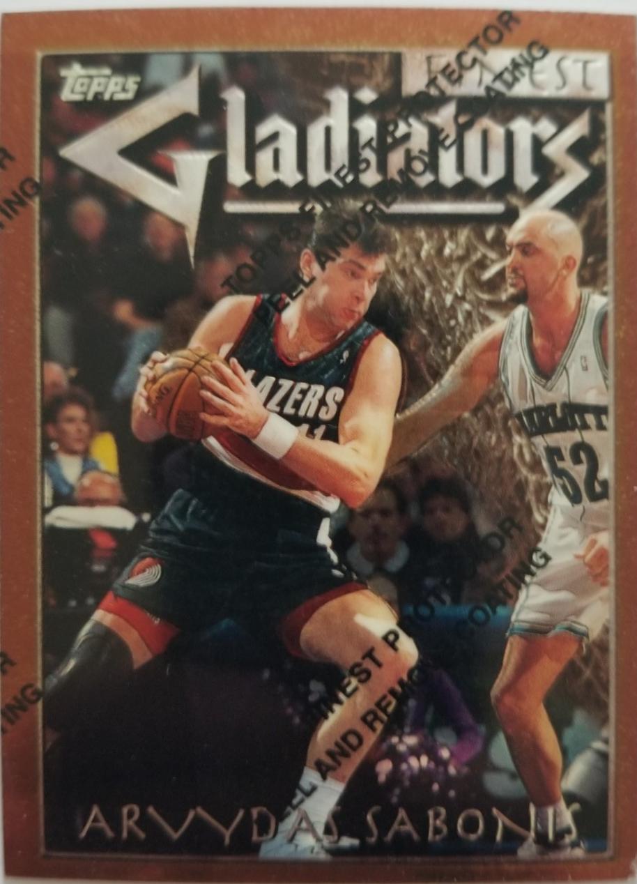 Arvydas Sabonis #41 1996-97 Finest Basketball