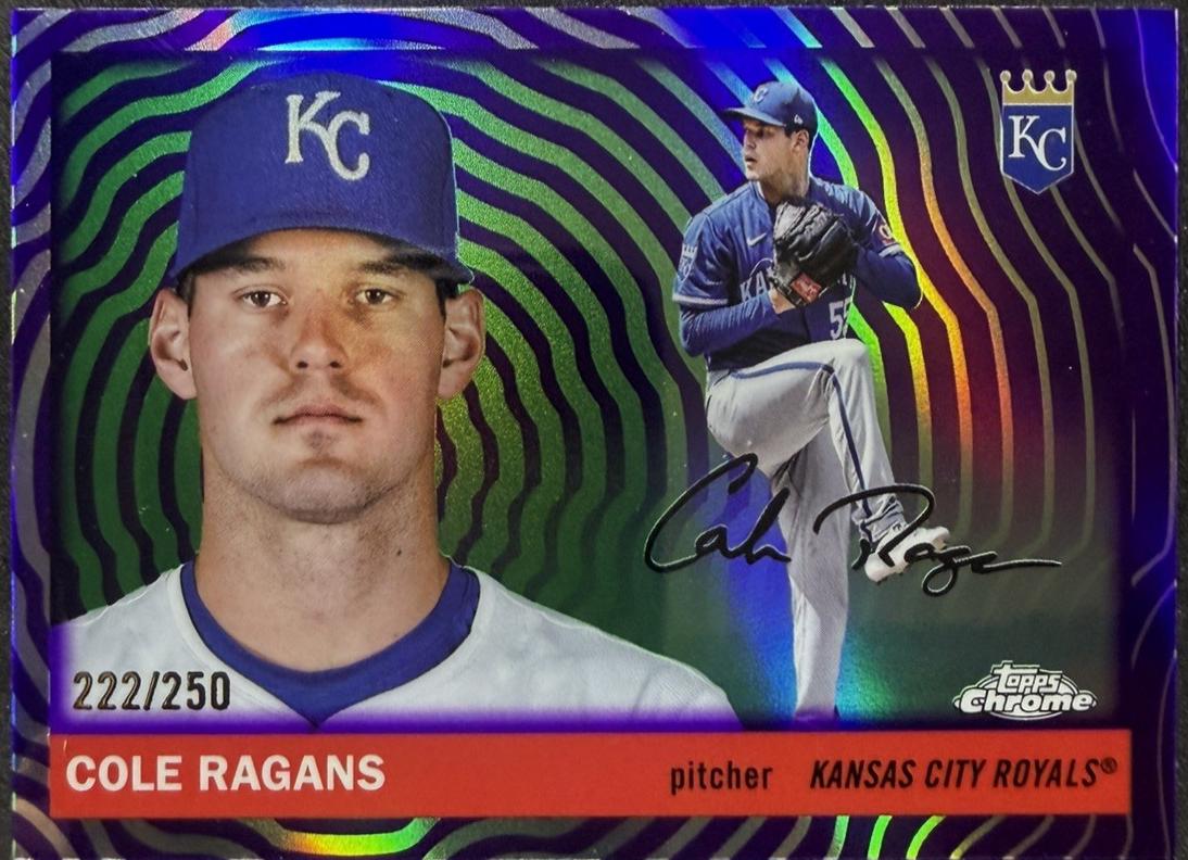2025 Cole Ragans [Vibrations Refractor] #15