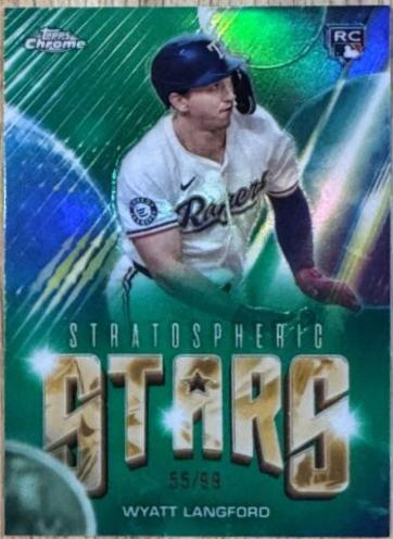 Wyatt Langford [Green Refractor] #SSC-16