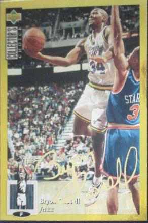 Bryon Russell [Gold Signature] #368