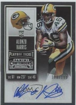 Alonzo Harris [Autograph Playoff Ticket] #263