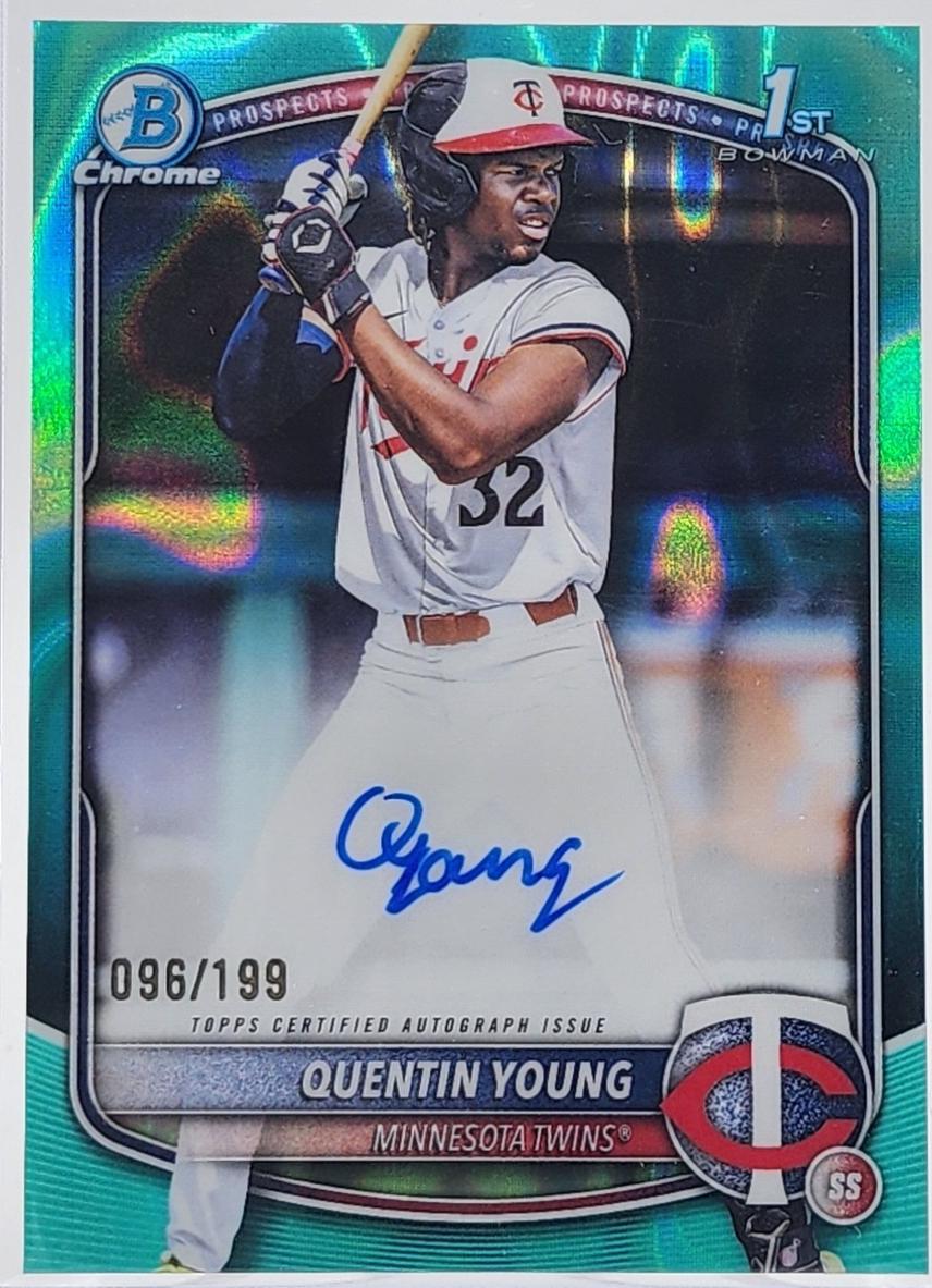 Quentin Young [Aqua Lava Refractor] #CPA-QY