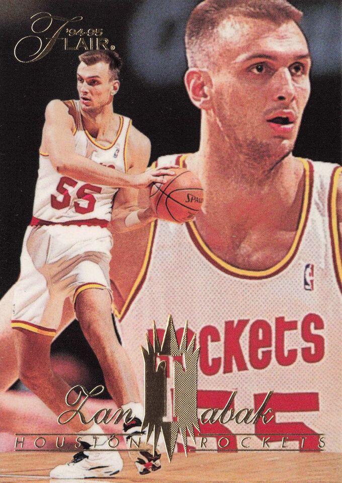 Zan Tabak #231 Basketball Cards 1994 Flair