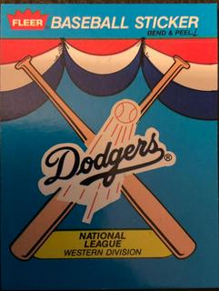 Dodgers National League Western Division