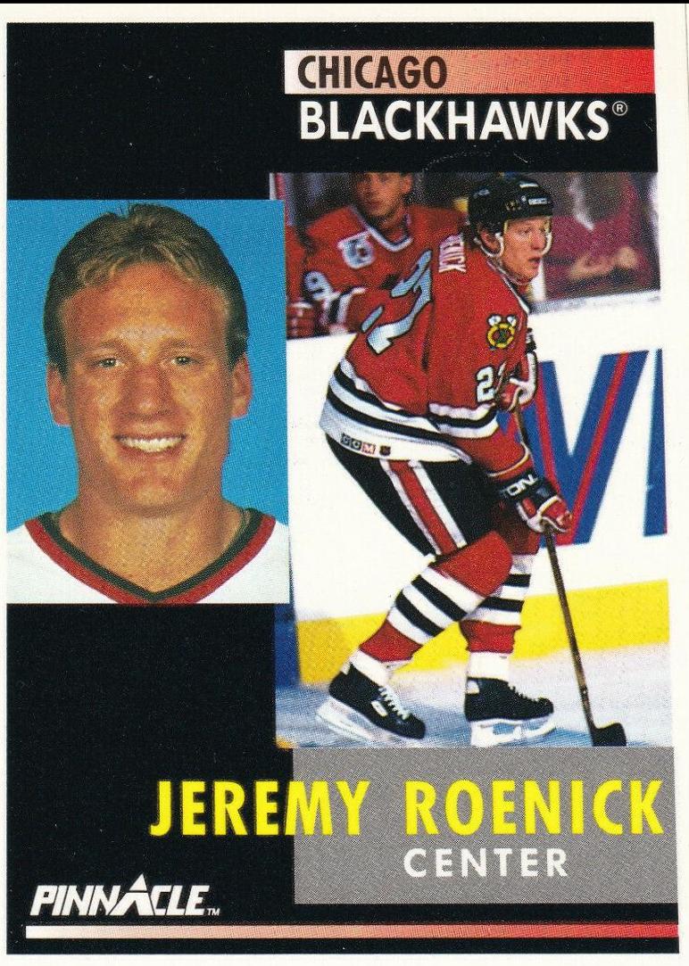 Jeremy Roenick #120 Hockey Cards 1991 Pinnacle