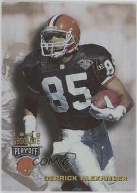 Derrick Alexander #89 1995 Playoff Absolute Football