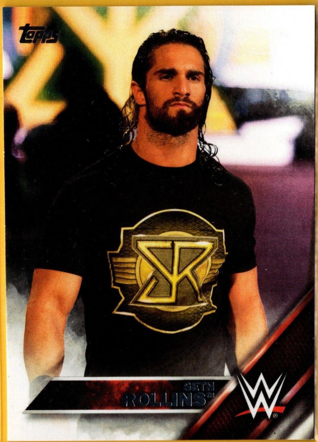Seth Rollins #142 Wrestling Cards 2016 Topps WWE Then Now Forever