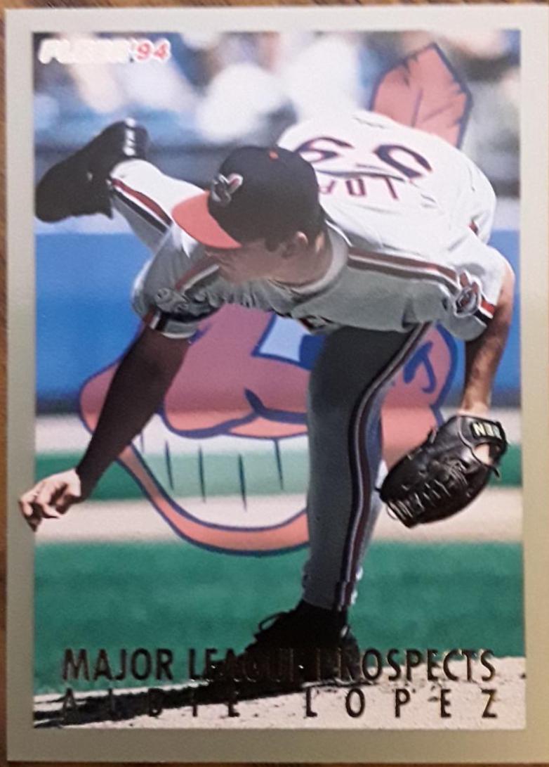 Albie Lopez #22 Baseball Cards 1994 Fleer Major League Prospects