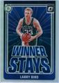 Larry Bird [Holo] | Basketball Cards 2024 Panini Donruss Optic Winner Stays