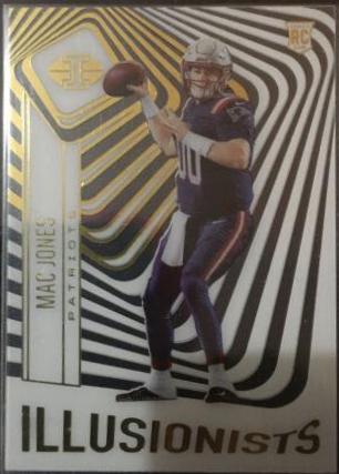 Mac Jones #ILL-14 Football Cards 2021 Panini Illusions Illusionists