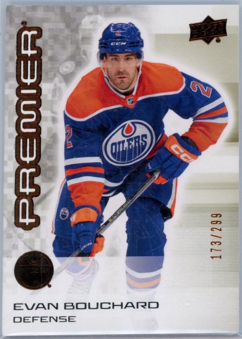 Evan Bouchard #65 2024-25 Upper Deck Premier Hockey