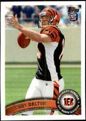 Andy Dalton [Football in Hand] #70 Football Cards 2011 Topps Prices