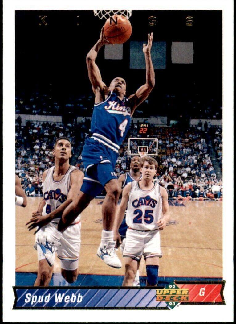 Spud Webb #96 Basketball Cards 1992 Upper Deck