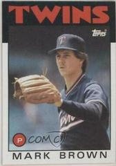 Mark Brown #451 Baseball Cards 1986 Topps Prices