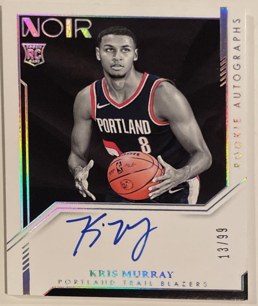 Kris Murray #390 2023 Panini Noir Basketball